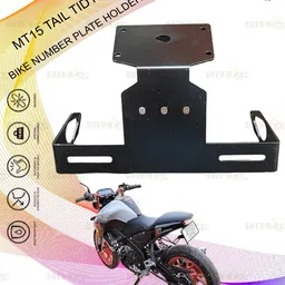 dhevan MT_15F Tail Tidy/Fender Eliminator Number plate holder for MT-15 Bike Number Plate-picture-35