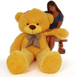 legal love 5 Feet yellow Teddy Bear Cuddly Stuffed Teddy Bear Toy Doll for Birthday Gift- 152 cm-picture-36