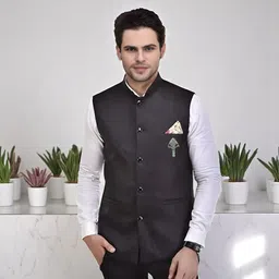 Solid Men Waistcoat-image-22
