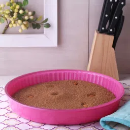 pasabahce Ovenware Bright Pink Glass Baking Tray image 1