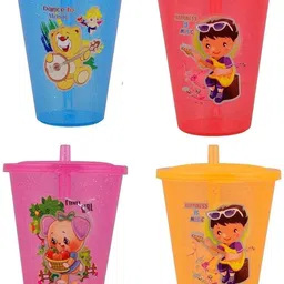 covilta Kids Plastic Sipper Cup with Lid - 4-picture-35