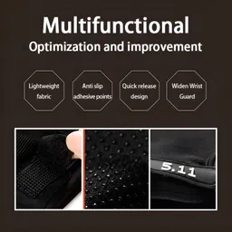 mozfit Gym Gloves for Men with Wrist Support, Fitness Gloves, Sports Gloves Bike Gloves Riding Gloves image 4