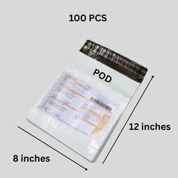 mc pack Courier bags 8*12 Size -51 micron -with POD -Tamperproof Security Bag-picture-13