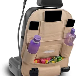 homeso Auto Car Back Seat Organizer, Multipocket Storage Car Multi Pocket image 2