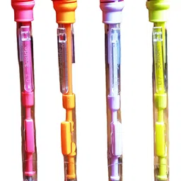 crazygol Mechanical Pencil Head dancing pencil 0.7mm pack of 4 Round Shaped Color Pencils-picture-25