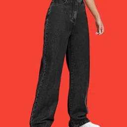 vbeauti Women Regular High Rise Black Jeans-picture-11