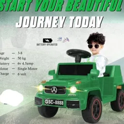 prabal Battery Operated Rechargable Electric Jeep Ride On For Unisex Kids Car Battery Operated Ride On image 1