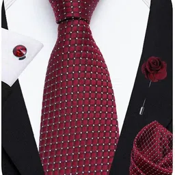 AXLON Silk Cufflink & Tie Pin Set image 4