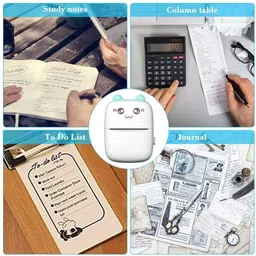 4uonly Mini Portable Thermal Printer KMM22 Thermal printer image 2