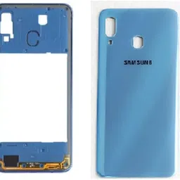 SPAREWARE SAMSUNG A30 - Sky Blue (MIDDLE RING + BACK PANEL) Back Panel-picture-29