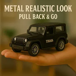 meetul enterprise 1:32 Die-Cast Thar Toy Car Light, Music, Open Doors for Kids 3+ Age image 5