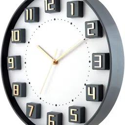 masstone Analog 35 cm X 35 cm Wall Clock image 3