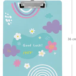 articious Clipboard for Exams, Drawing, Writing, (Size - 24x36 cm) Sturdy-Good Luck image 2