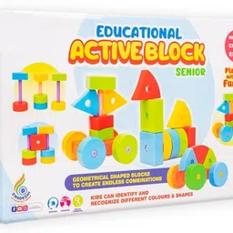 zokato Building Block Toys for Kids.Age(2 to 6) Multicolour (Active Blocks Senior)-picture-27