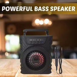 GUGGU 301 (PORTABLE BLUETOOTH DESKTOP SPEAKER) HI Quality Sound Upto 6Hr. PlaytimeH305 5 W Bluetooth Laptop/Desktop Speaker-picture-24