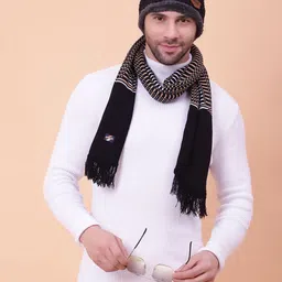 aanku Geometric Print Men Muffler-picture-11