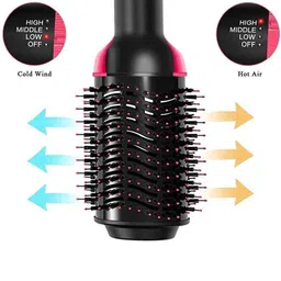 PRATYANG 3IN1 Hair Straightener, Hair Curling, Hair Dryer, On Step Hair Dryer P78 Hair Dryer-picture-17
