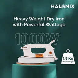 halonix Classic Heavy Weight Dry Iron 1000 W Dry Iron image 2