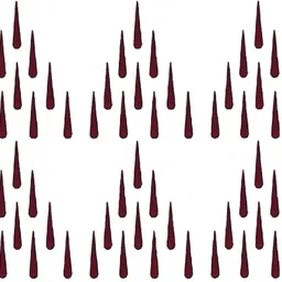 bawree Premium Dark Maroon Velvet Tear Drop Tilak Shape Traditional Kumkum Bindi Forehead Maroon Bindis-picture-12