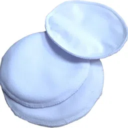 hare krishna traders Reusable Washable Nursing Maternity Breast Pads | Absorbent Comfort Fit - 10 Pc Nursing Breast Pad image 4