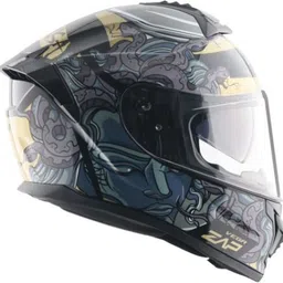 vega Zap Medusa Dual Visor Full Face Medium Motorbike Helmet-picture-10