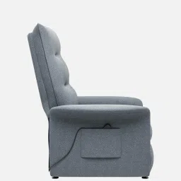 green soul Flexy 1 Seater Recliner In Grey Colour image 5