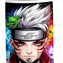 printwala Itachi Uchiha Printed Stainless Steel Sipper Bottle -Leak-Proof Design(GN39) 600 ml Water Bottle-picture-23