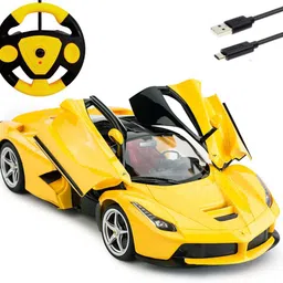 vaniha Rechargeable Racing Car with Remote Control, Sports Car with Openable Doors-picture-20