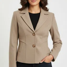 luvyduvy Tweed Coat For Women-picture-18