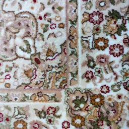 apco Cream Traditional Polypropylene 6 ft x 9 ft Machine Made Carpet image 4