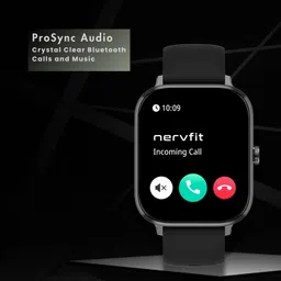 Nervfit Maverick 1.78" AMOLED Smart Watch with AOD, BT Calling, Premium Finish, Luxury Smartwatch image 2
