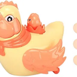 zmart Chicken Egg Layin Musical Toy, Battery Operated Chicken Toy with Lights Music-picture-10