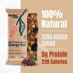 Beyond Food Meal Replacement Energy Bar - Classic Cocoa (Pack of 9) image 4