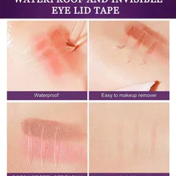 tapahpriyay 600pcs Invisible Double Eyelid Tape One-sided Eyelid Lift With Y Fork image 4