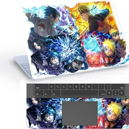 PRINTHUBS Superhero Anime Laptop Skin Decal Sticker Scratch & Bubble Free For Hp Dell S47 Vinyl Laptop Skin Compatible for 15.6 inch-image-4