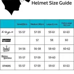 vega Cruiser W/P Motorbike Helmet image 5