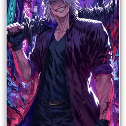 art recall Devil May Cry Wall Poster Anime Poster For Wall Photographic Paper-picture-23