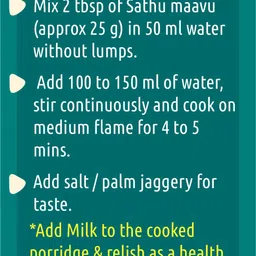 the great banyan Multigrain Sathu Maavu Natural Homemade Health Mix for Kids & Adults image 3
