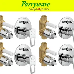 parryware Espirion concealed Diverter Body with Concealed Upper Part set of 4 pic 026 Faucet Set-picture-11