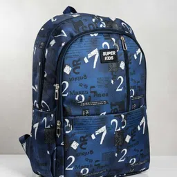 omk collection Large 36 L Laptop Backpack SUPER KIDS Text Print Stylish School/ Travel/ Bag/Backpack for Boys and Girls-picture-40