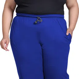 elite soul Pack of 2 Women Solid Multicolor Track Pants image 4