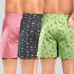 supersquad Pack of 3 Printed Men Boxer image 2