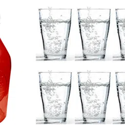mriyangni BOTTLE, 6GLASS NDR115 Jug Bottle Glass Set-picture-19