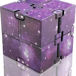 tru toys Cube Fidget with Shining Galaxy Design-Simple Cube Toy--picture-25