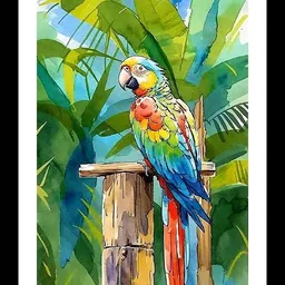 Elegant Wall Art Digital Reprint 18 inch x 12 inch Painting-image-18