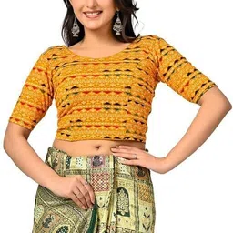 lambodar textiles Round Neck Women Blouse-picture-28