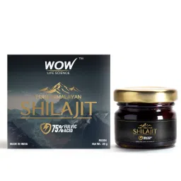 WOW Life Science Pure Himalayan Shilajit / Shilajeet Resin - 20g | Guaranteed 75% Fulvic Acid | Sourced from ~18,000 ft in the Himalayas | For Stamina, Endurance, Power & Strength | Contains Lab Certificate for Purity-picture-13