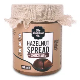 The Butternut Co. Cashew Butter Unsweetened 200g & Chocolate Hazelnut Spread Creamy 200 gm | Pack of 2 Combo image 5