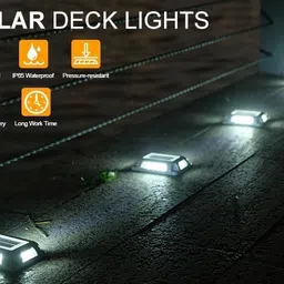 GIGAWATTS GW-709 Solar Road Stud Light with Lens with 2V/0.3W Panel 1.2V/1200mAh Ni-MH AA Battery Ground Lamp IP65 Deck Lantern for Garden Pathway Patio Yard (Pack of 1) image 5