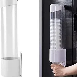 olrada cup dispenser screw plate mountable Plastic Glass Holder-picture-35